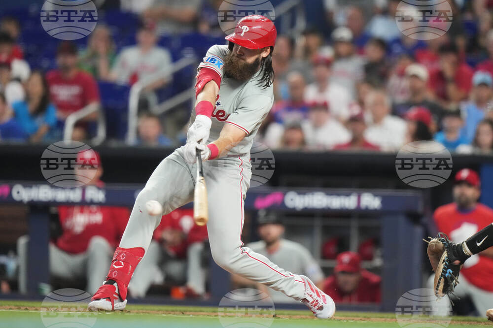Phillies Marlins Baseball