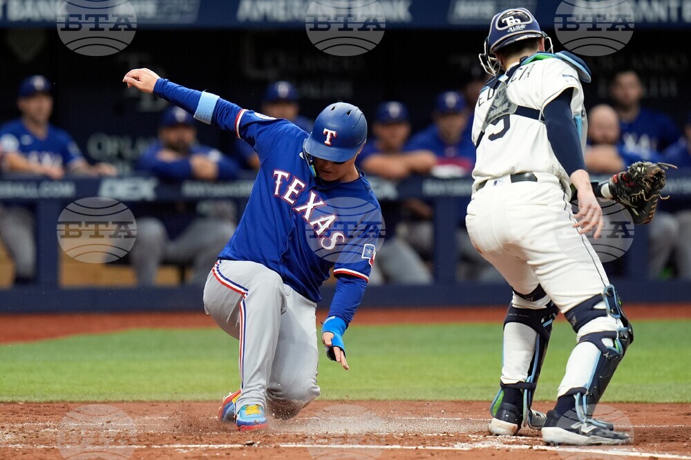 Rangers Rays Baseball