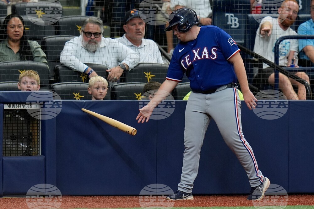 Rangers Rays Baseball