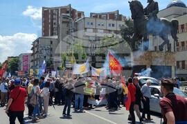 Република Северна Македония - синдикати - протести