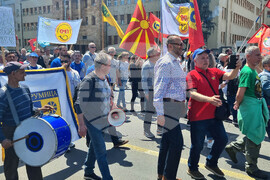 Република Северна Македония - синдикати - протести