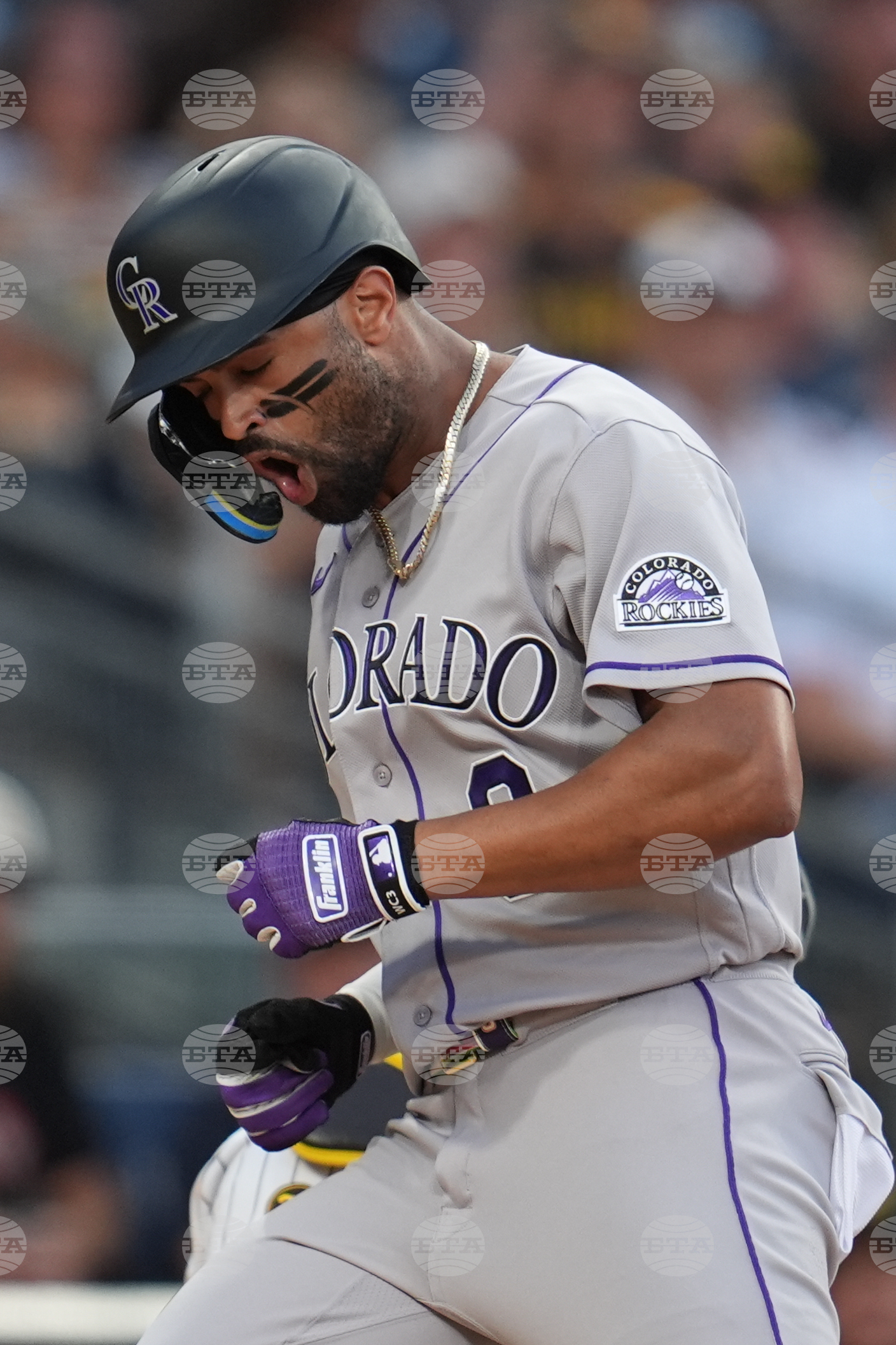 Rockies Padres Baseball