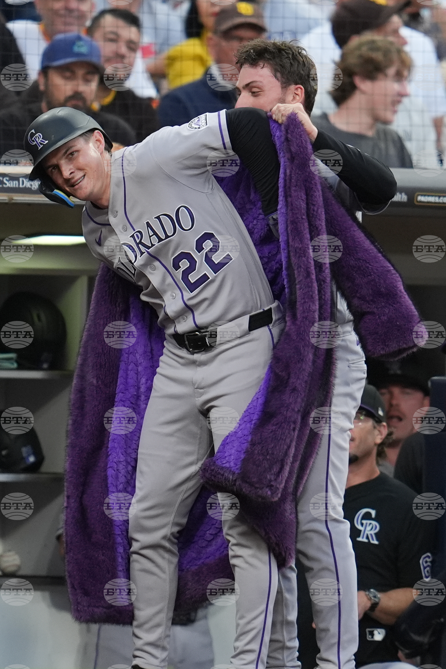 Rockies Padres Baseball