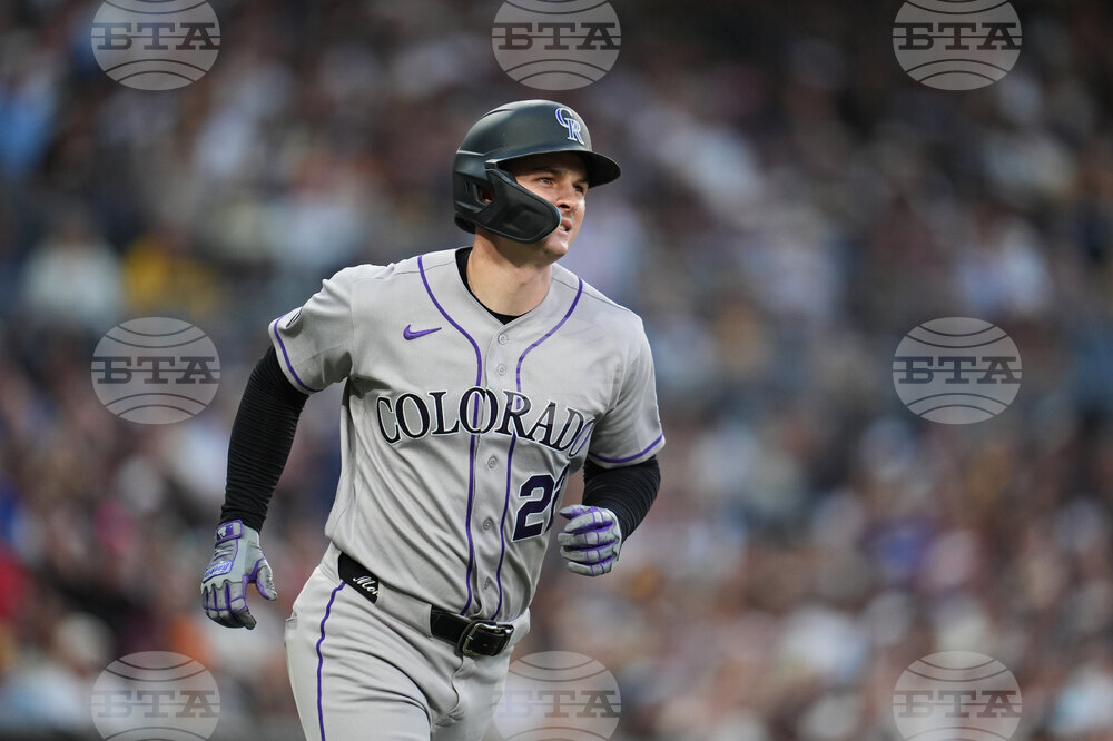 Rockies Padres Baseball