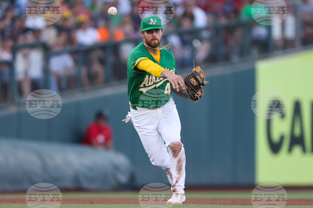 Red Sox Athletics Baseball
