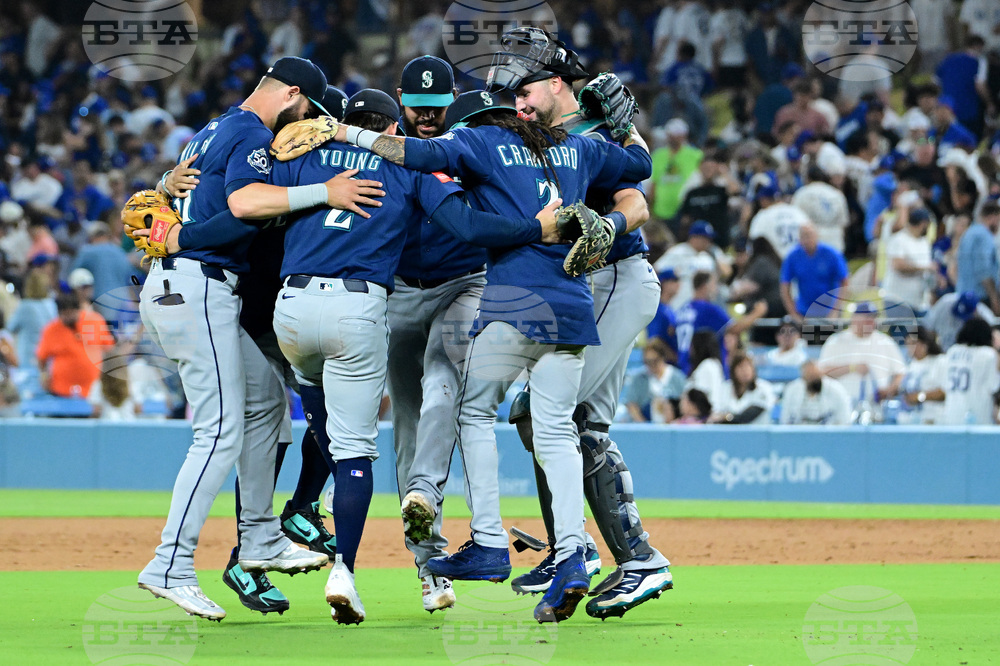 Mariners Dodgers Baseball
