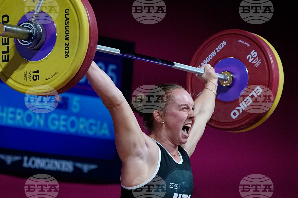 Britain Commonwealth Games Weightlifting