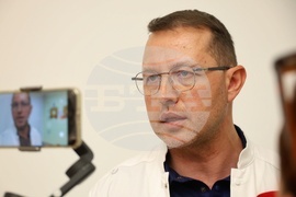 Бургас - детска болница - Благомир Здравков - брифинг