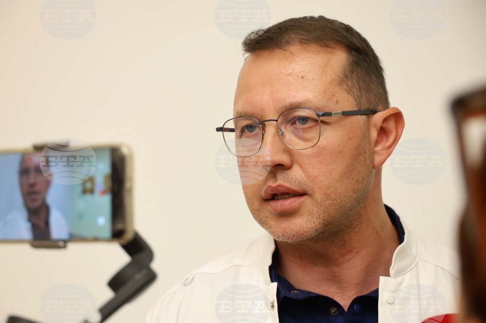 Бургас - детска болница - Благомир Здравков - брифинг