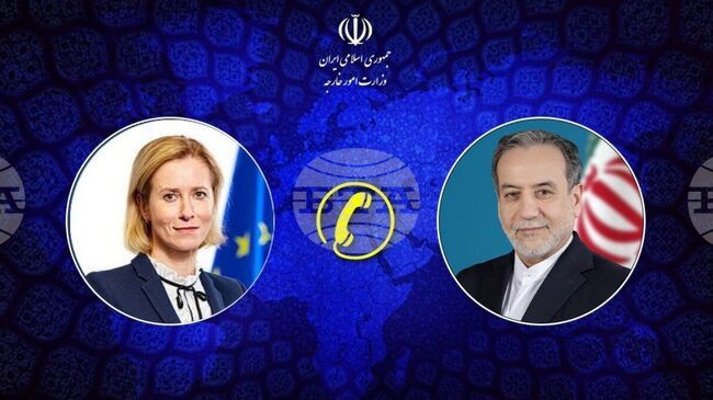 ИРНА: Иранският външен министър проведе телефонен разговор с върховния представител на ЕС по външната политика