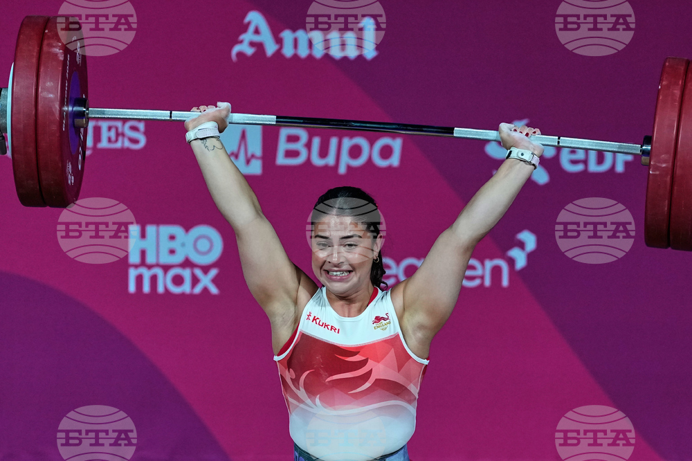Britain Commonwealth Games Weightlifting