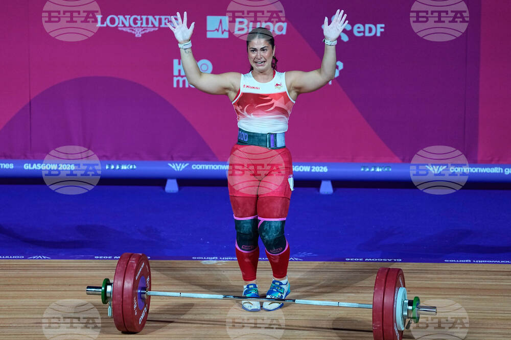 Britain Commonwealth Games Weightlifting