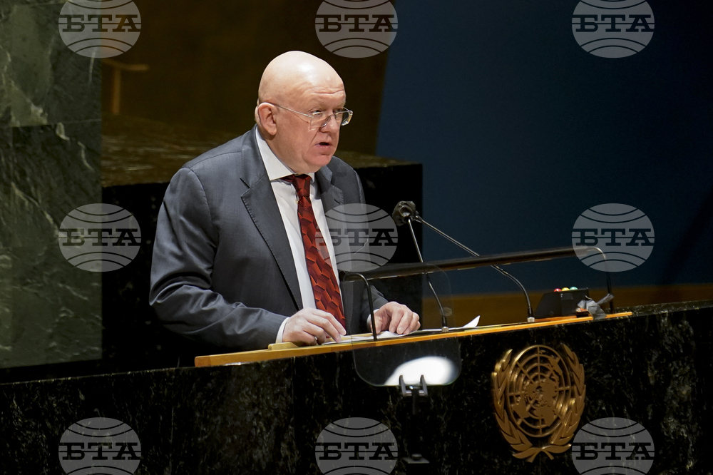 Посланикът на Русия в ООН представи пред журналисти доказателства за инсценирането на събития в украинския град Буча