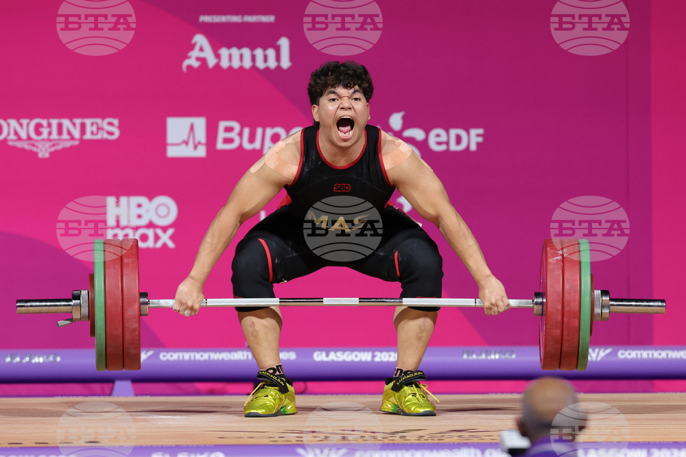Britain Commonwealth Games Weightlifting