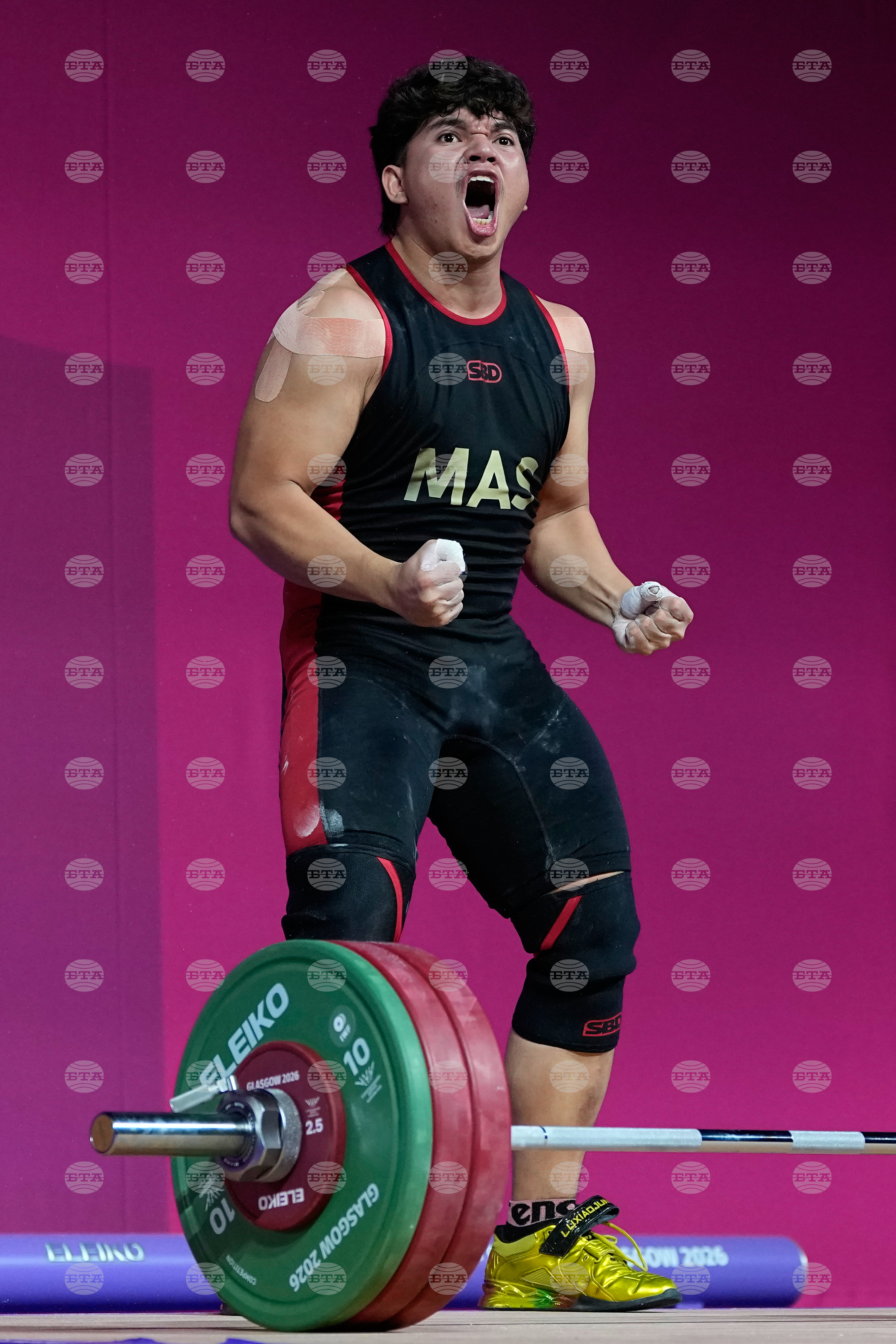 Britain Commonwealth Games Weightlifting