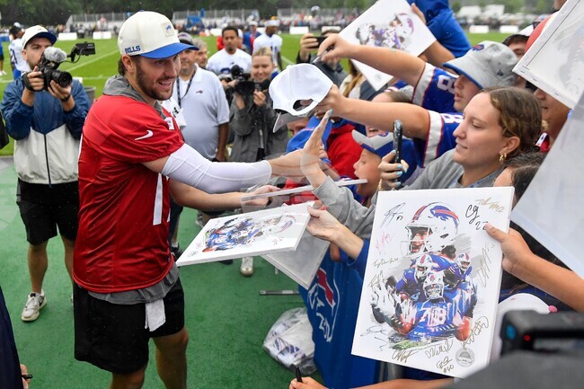 APTOPIX Bills Camp Football