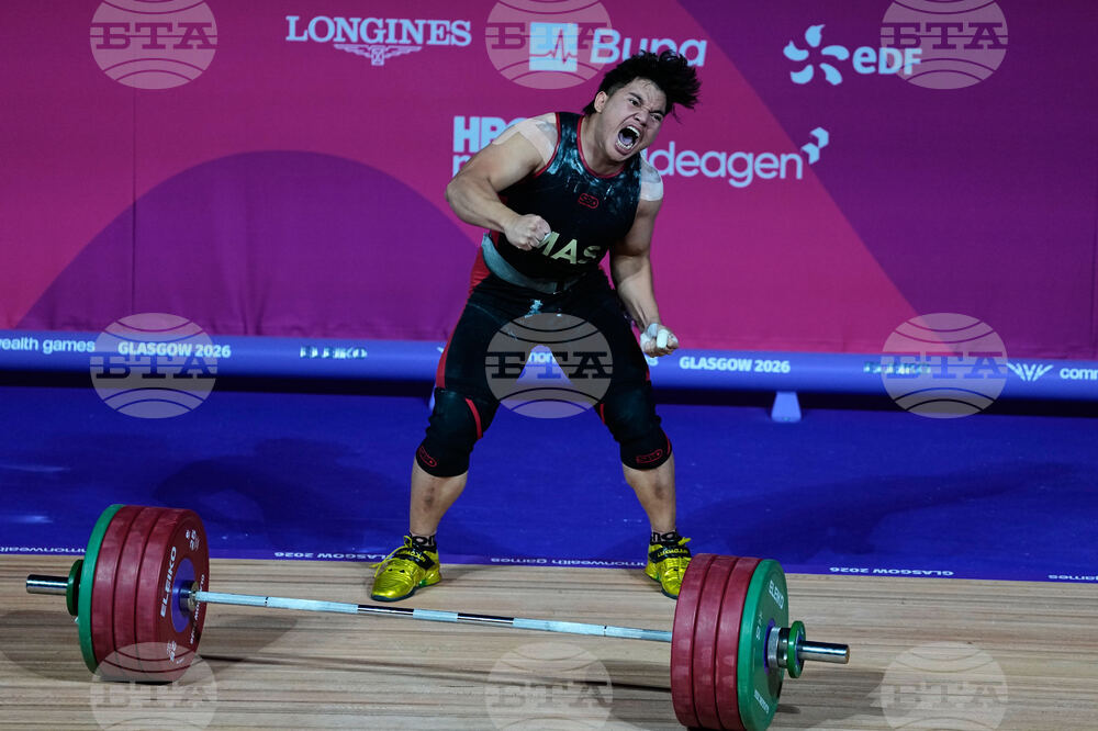 Britain Commonwealth Games Weightlifting