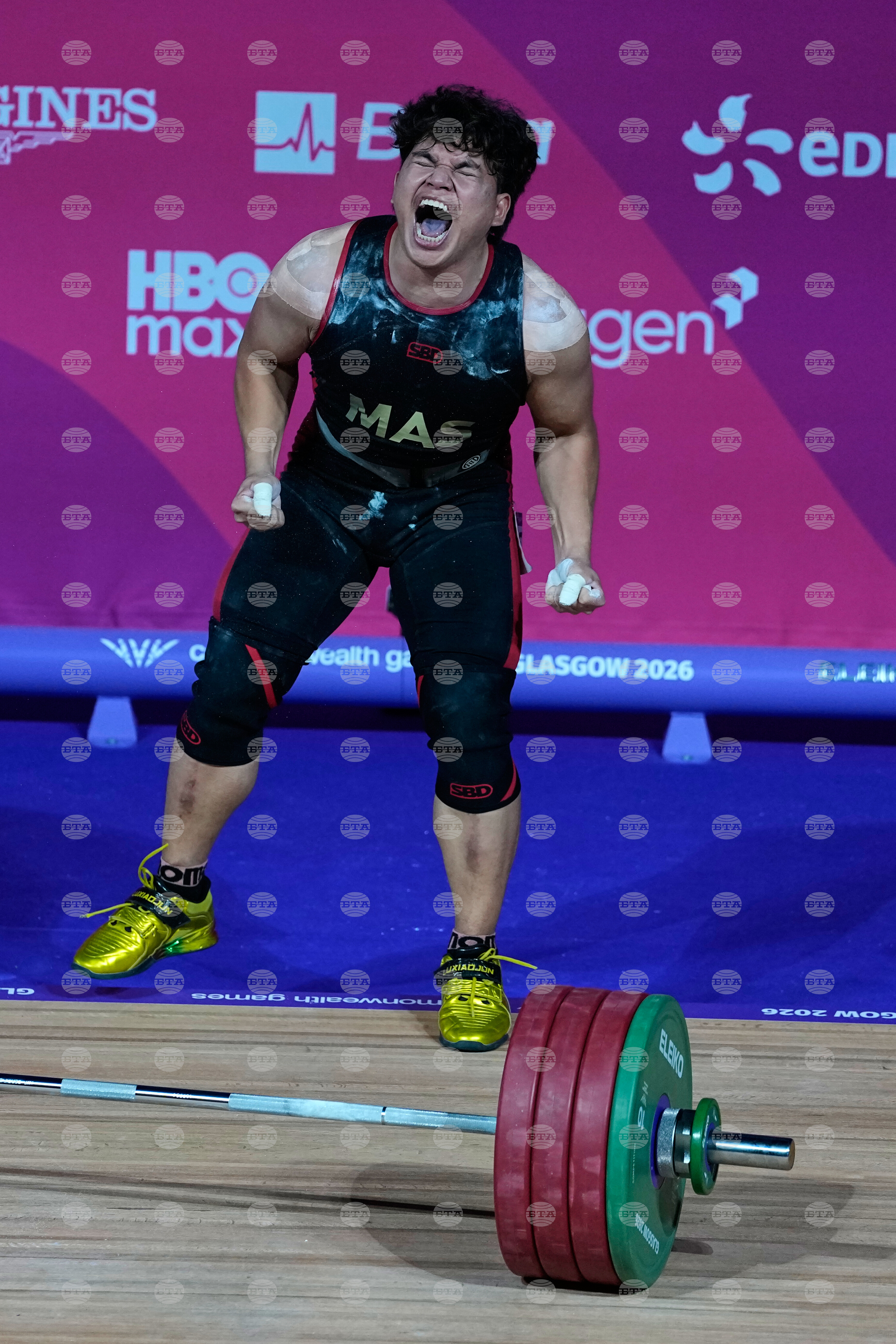 Britain Commonwealth Games Weightlifting