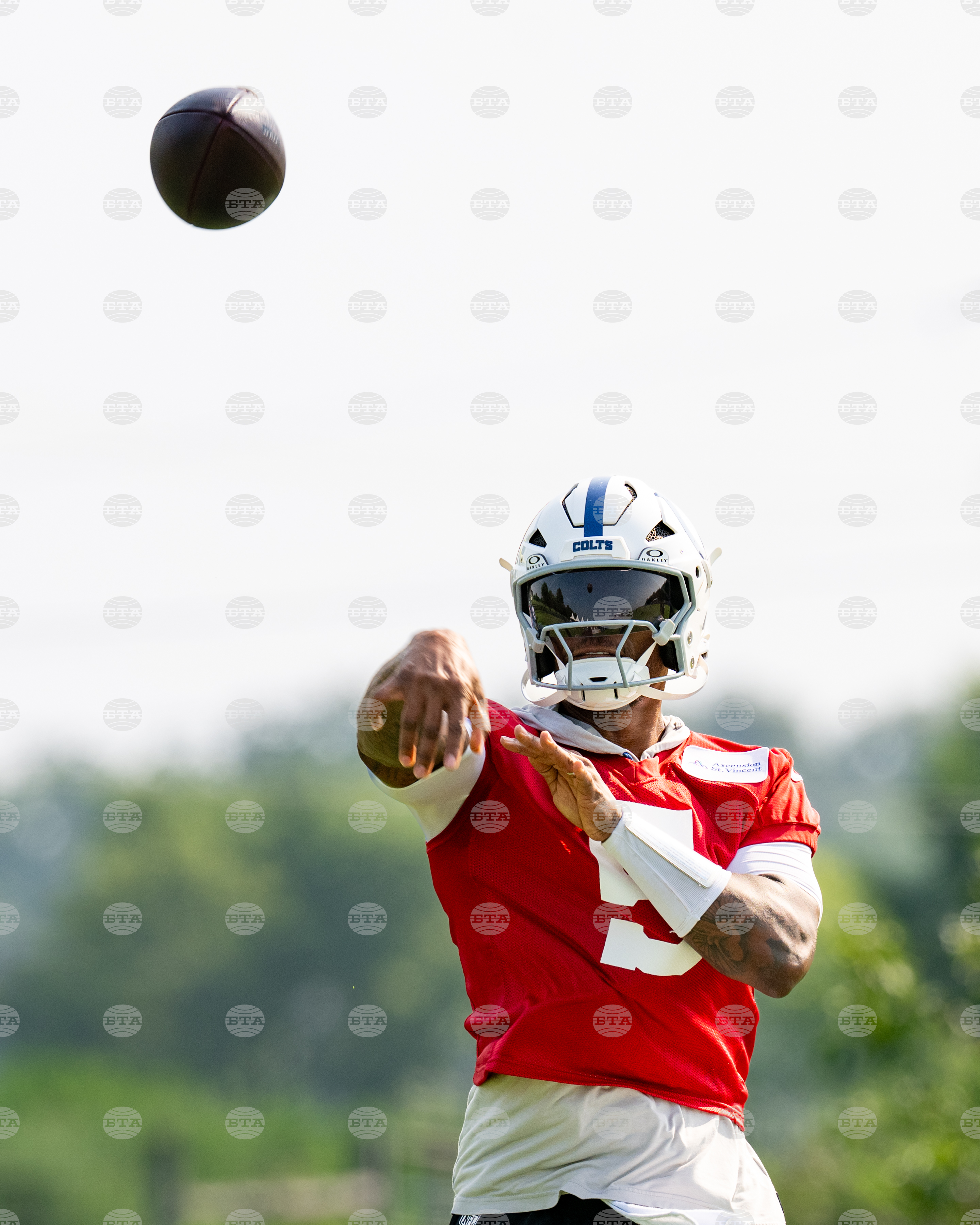 Colts Camp Quarterbacks Football