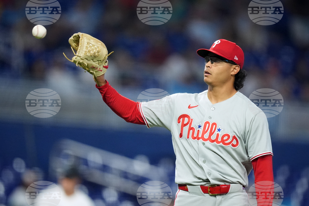 Phillies Marlins Baseball