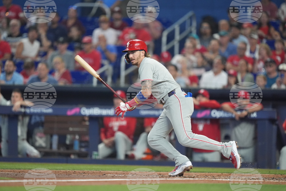 Phillies Marlins Baseball