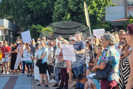 Горна Оряховица - протест в подкрепа на кмет