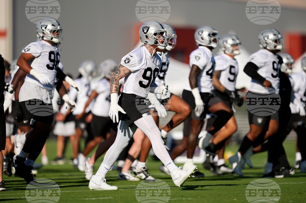 Raiders Camp Football