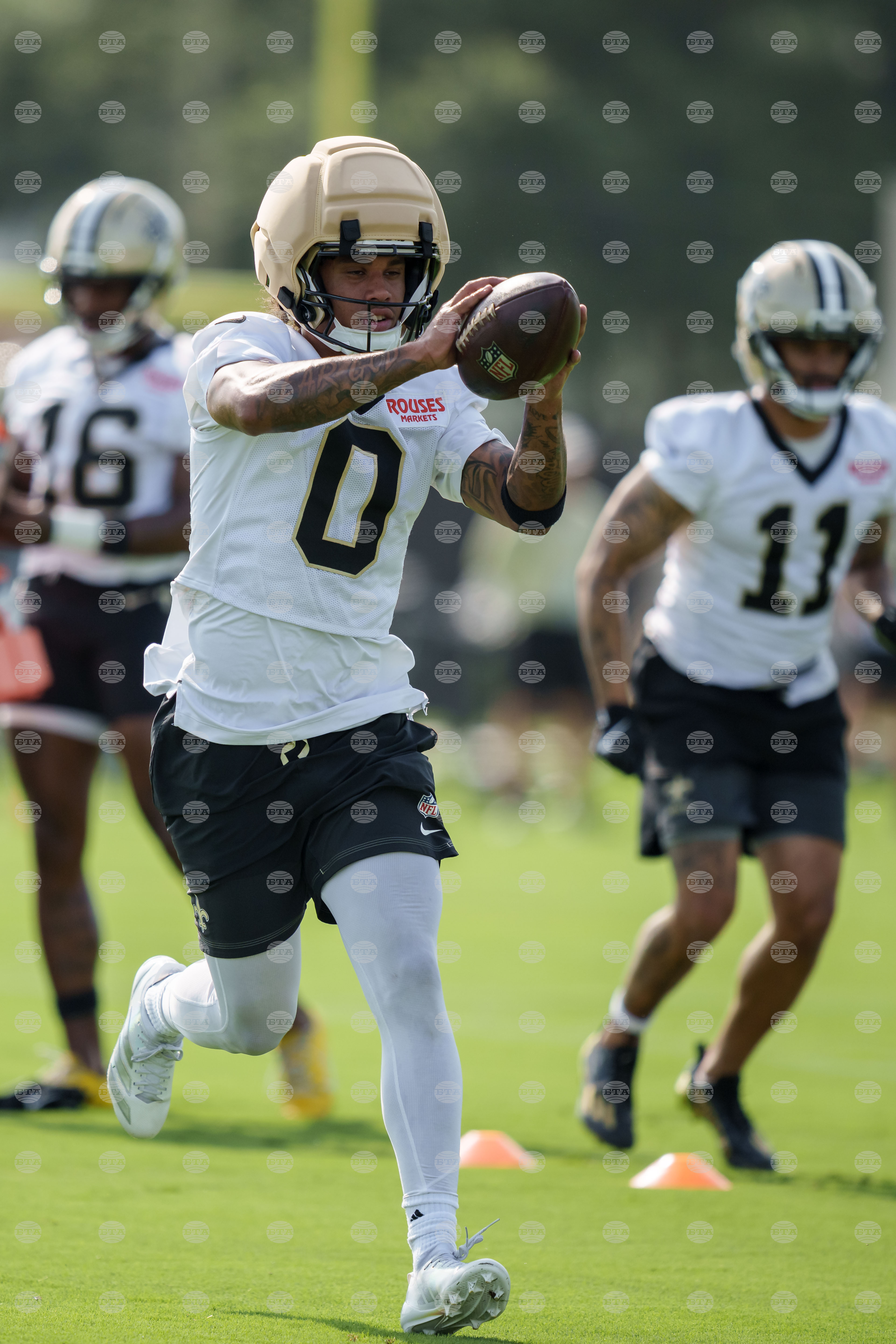 Saints Camp Football