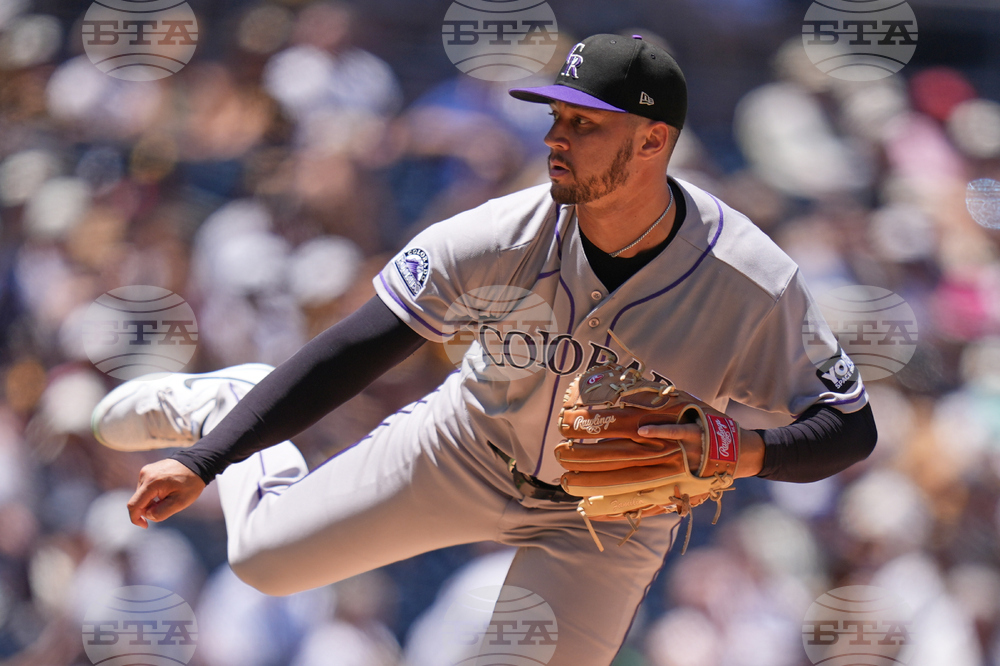 Rockies Padres Baseball