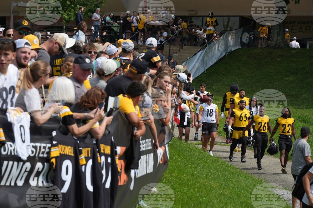 Steelers Camp Football