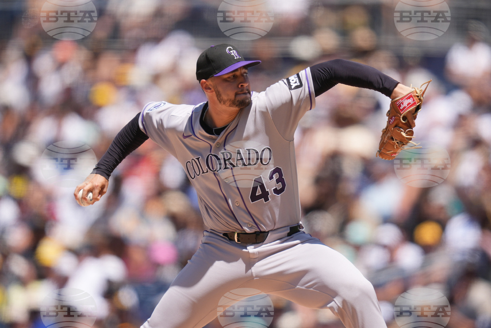 Rockies Padres Baseball