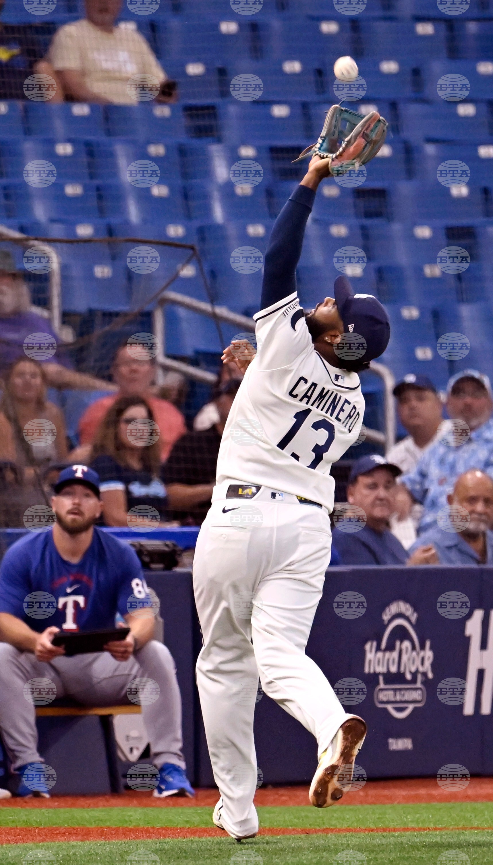Rangers Rays Baseball