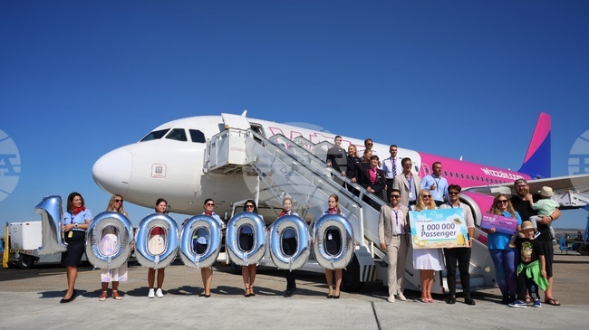 Burgas Airport Reaches One Million Passengers Earlier Than in 2025