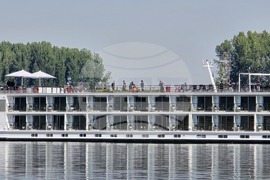 Село Гомотарци - заседнал кораб - изтегляне