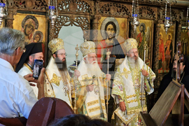 Поморие - 120 години от опожаряването на Анхиало - литургия