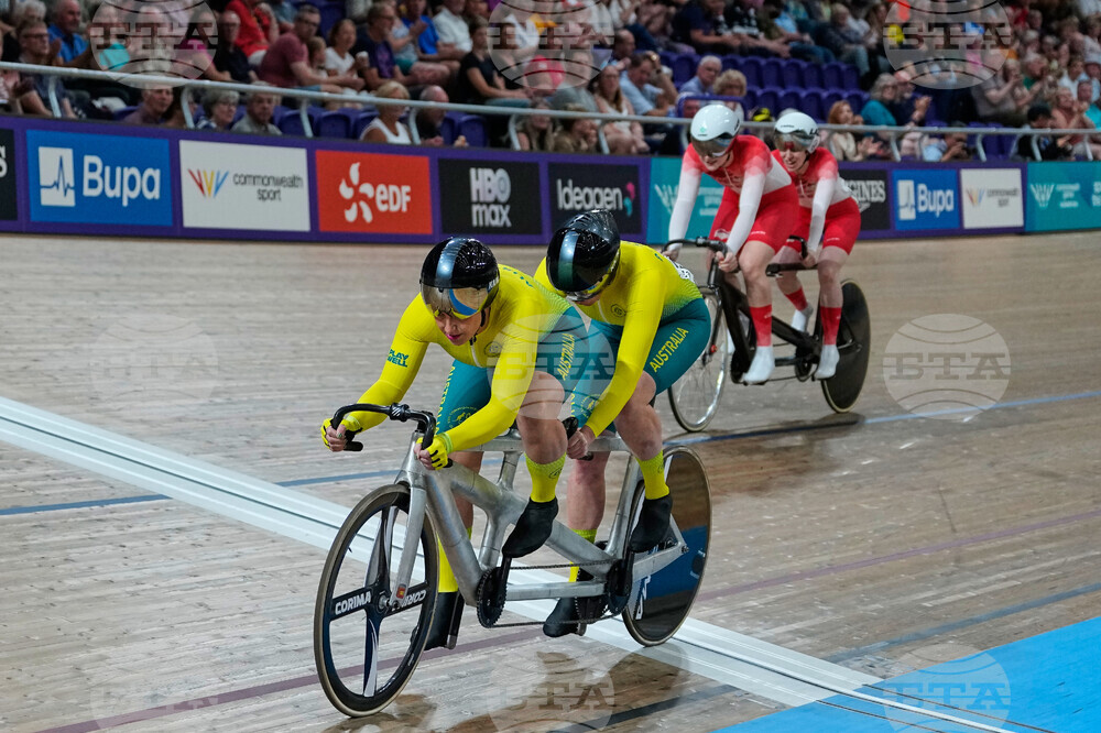 Britain Commonwealth Games Track Cycling