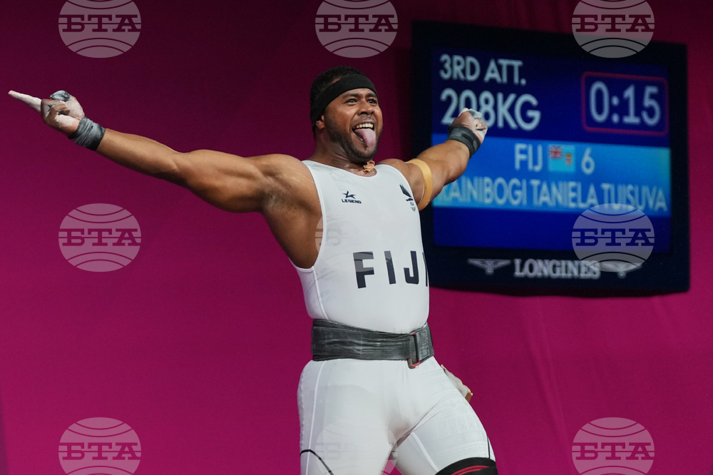 Britain Commonwealth Games Weightlifting
