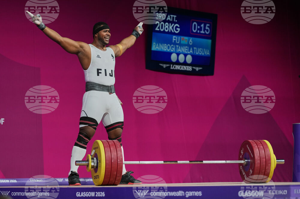 Britain Commonwealth Games Weightlifting