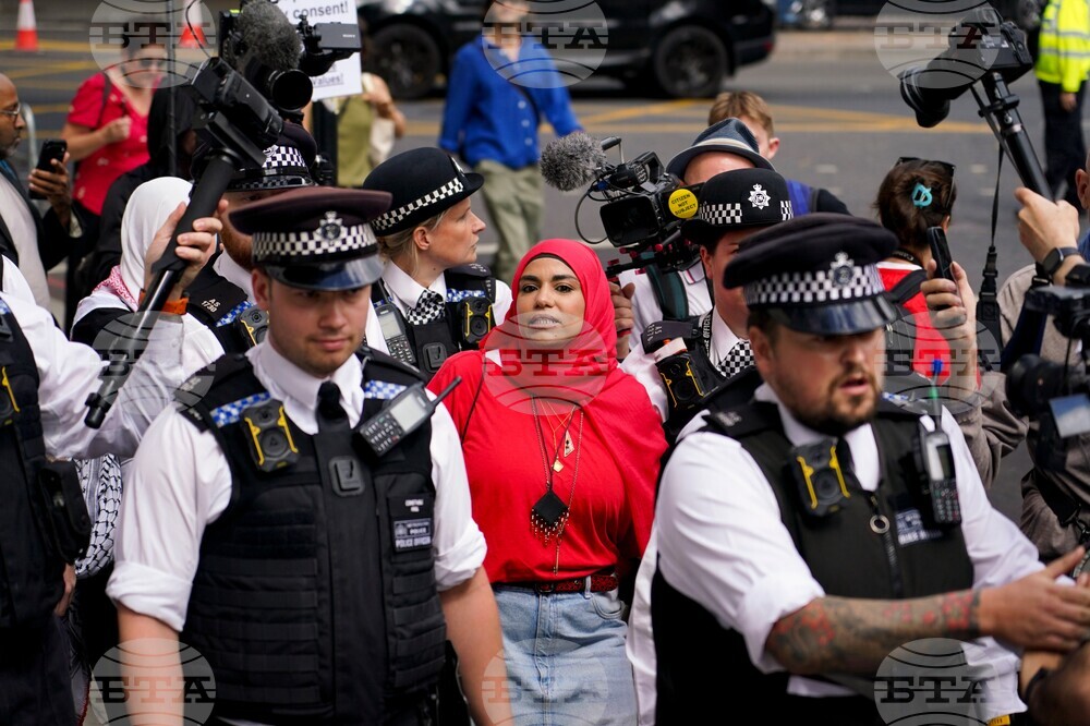 Britain Palestine Action Protest