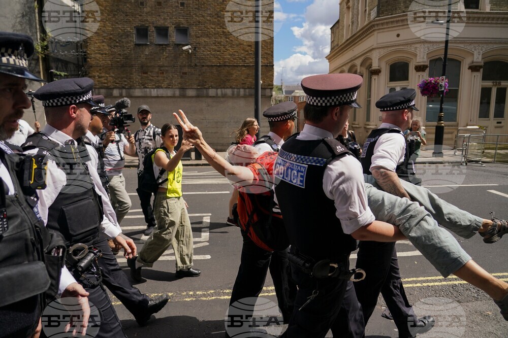 Britain Palestine Action Protest