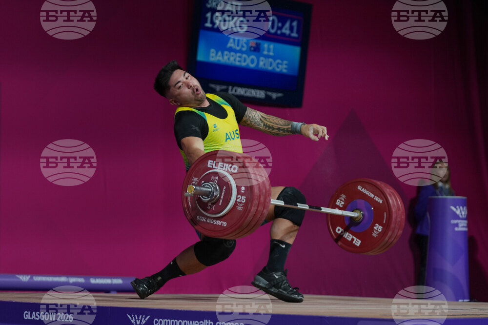 Britain Commonwealth Games Weightlifting