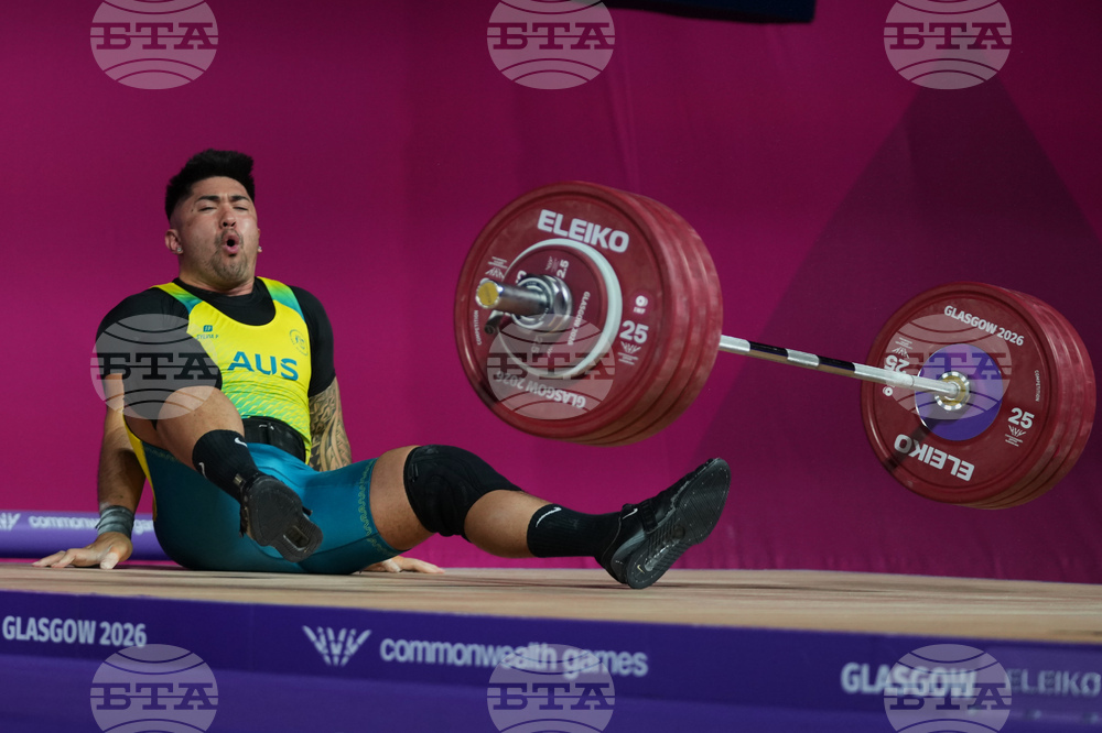 Britain Commonwealth Games Weightlifting