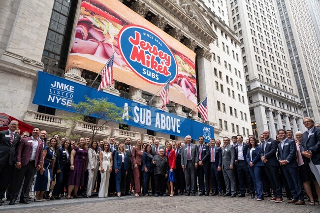 Financial Markets Wall Street Jersey Mike's IPO