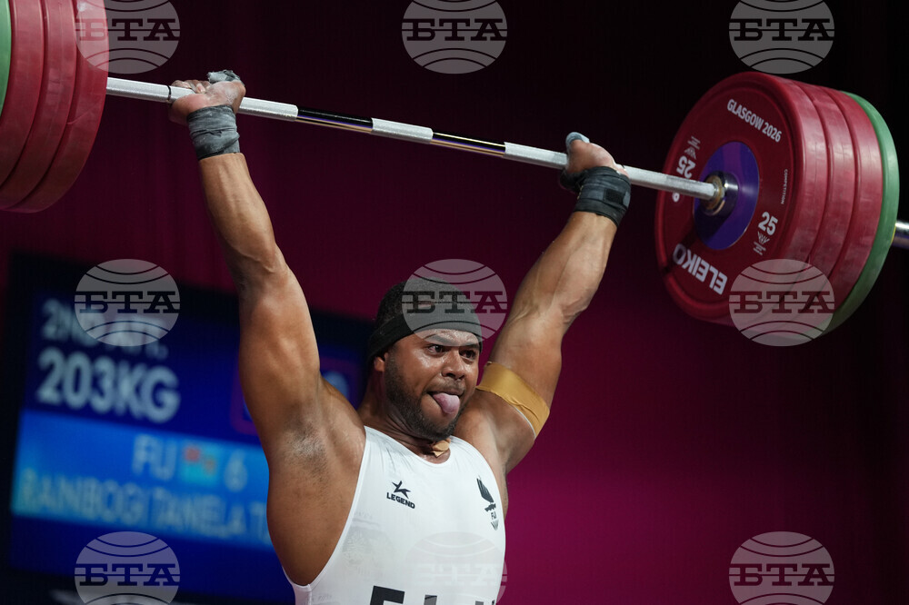 Britain Commonwealth Games Weightlifting