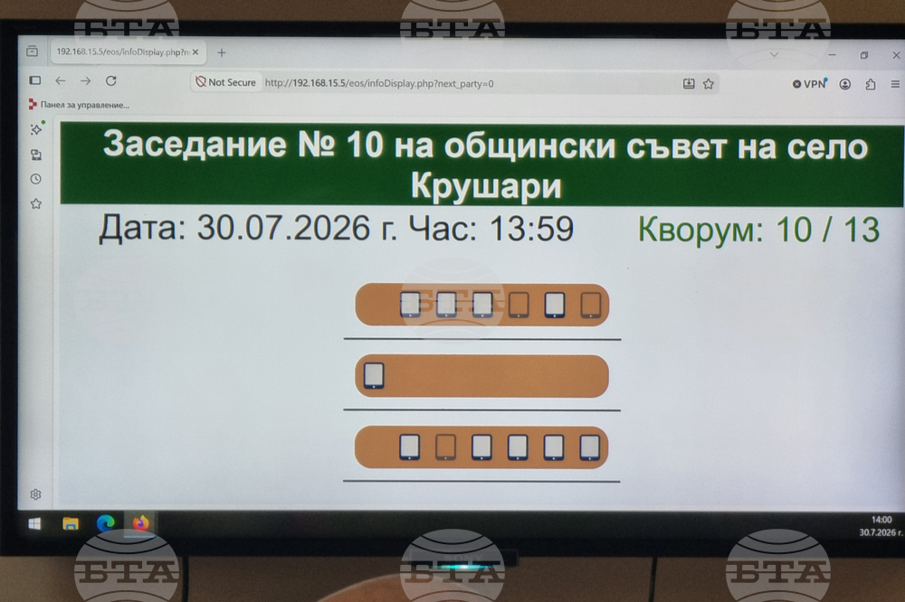 Село Крушари - Общински съвет - заседание