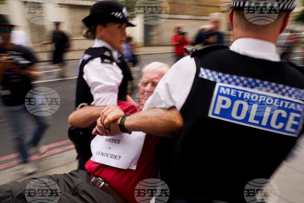 Britain Palestine Action Protest