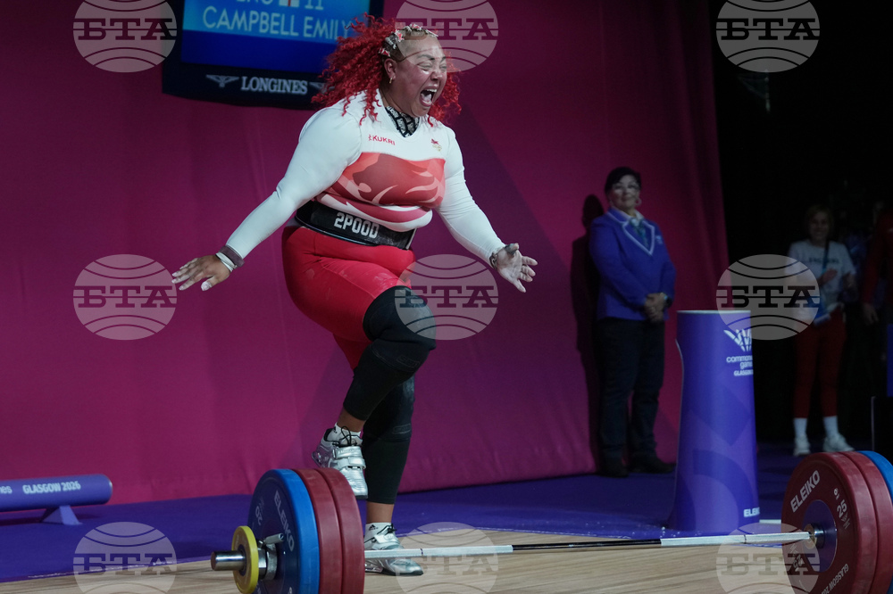 Britain Commonwealth Games Weightlifting