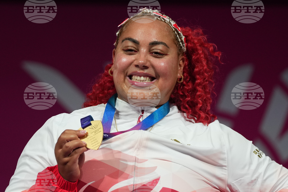 Britain Commonwealth Games Weightlifting
