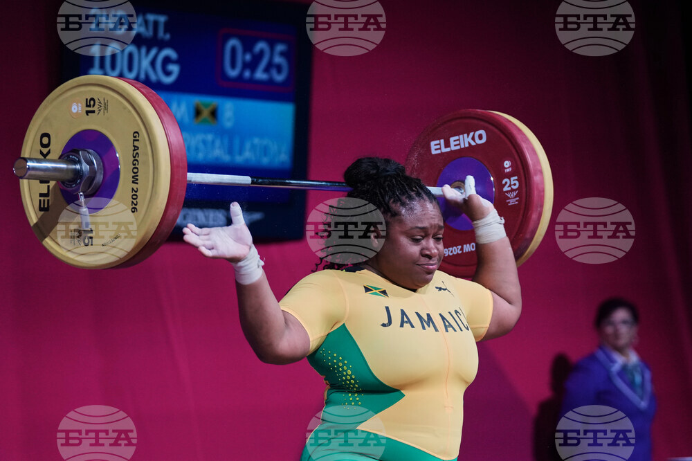 Britain Commonwealth Games Weightlifting