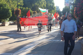 Ямбол - протест срещу американски самолети на авиобаза „Безмер”